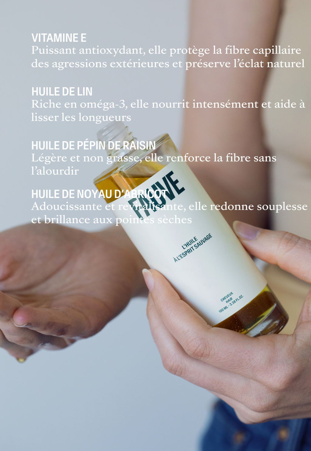 HUILE À L'ESPRIT SAUVAGE