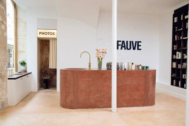 Meuble lavabo du Studio Fauve